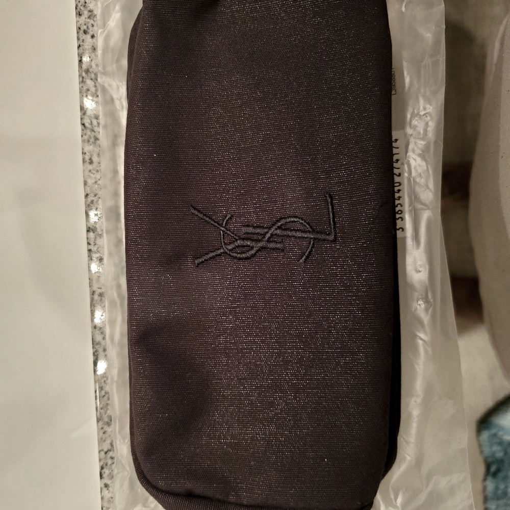 Yves Saint Laurent makeup bag